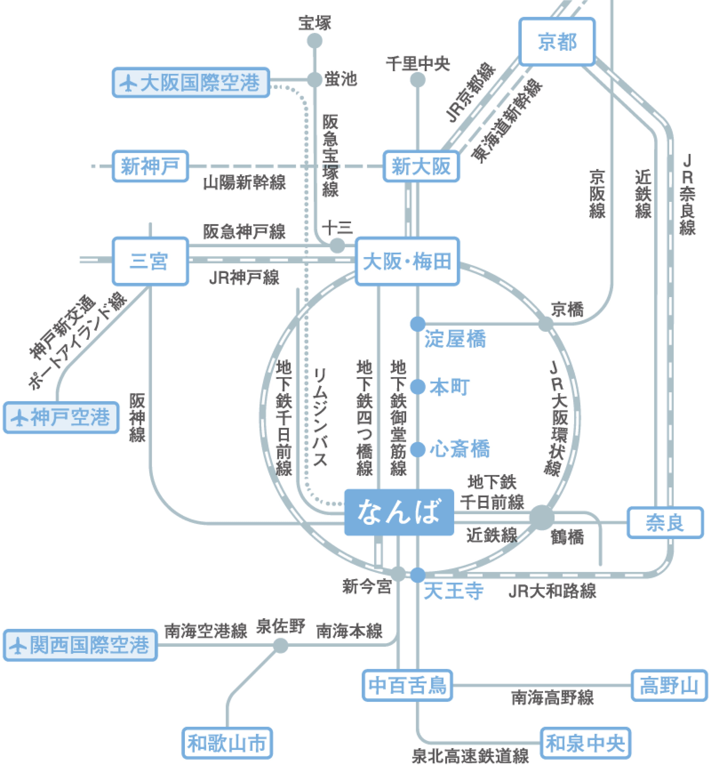 アクセスルート図